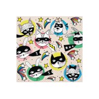 STEWO Serviette Piper 2572544540 blau 33x33cm