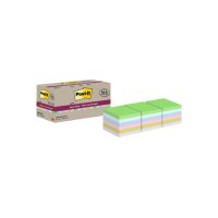 POST-IT SuperSticky Notes 76x76mm 654 RSSCOL 14+4F...