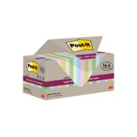 POST-IT SuperSticky Notes 76x76mm 654 RSSCOL 14+4F...