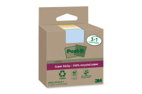POST-IT SuperSticky Notes 76x76mm 654 RSSCOL 3+1F...