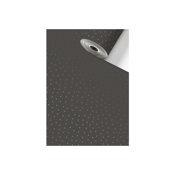 STEWO Geschenkpapier Care 2522600867 grau dunkel 0.5x100 m
