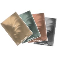 AURORA Notizbuch A4 60MQ10 kariert assortiert