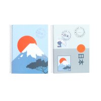 ANCOR Spiralbuch A4 Traveller 110944 lines 90g 80 Bl.