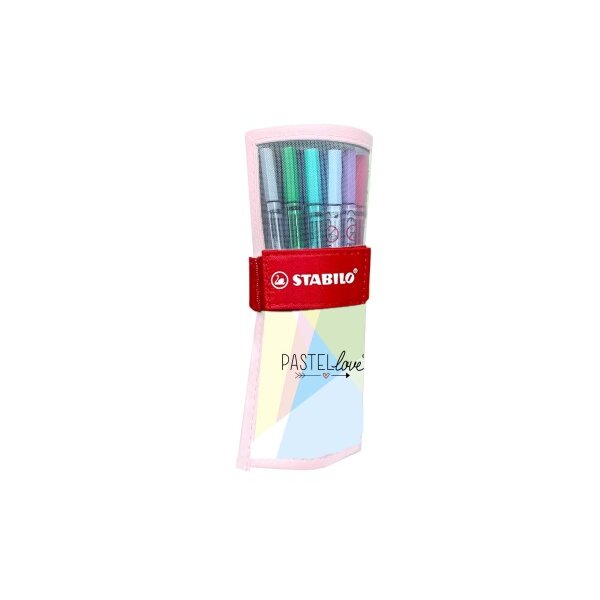 STABILO Rollerset Pen 68 1mm 6825-09-01CH Pastellove 25 pcs.
