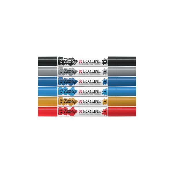 TALENS Ecoline Duotip Urban Landscape 11609913 6 couleurs