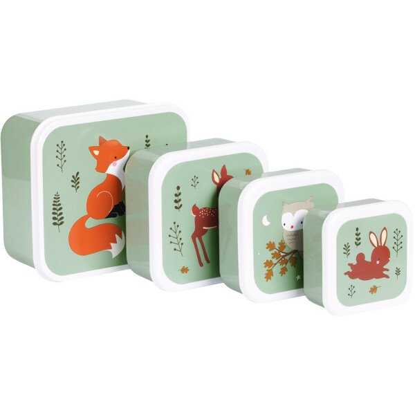 ALLC Lunch &amp; Snackbox Set SBSEFF45 Forest friends