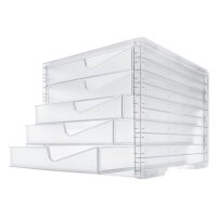STYRO Styroswingbox light 275-8430.222 transparent 5 tiroirs