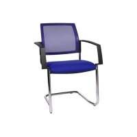 TOPSTAR Besucherstuhl Visit Comfort 2 BB490A T38 blau