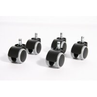 TOPSTAR Hartbodenrollen 50mm 6991-2 5 Stück