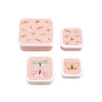 ALLC Lunch & Snackbox Set SBSEBU42 Butterflies
