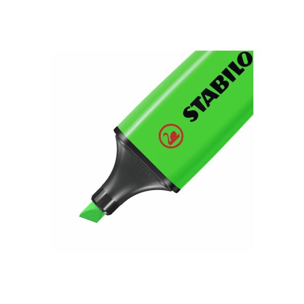 STABILO Boss Marker Original 2-5mm 70/33-10 vert 10 pcs.
