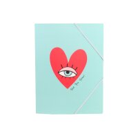 ANCOR Gummibandmappe A4 112931 Girl Power