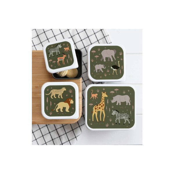 ALLC Lunch & Snackbox Set SBSESA46 Savanna