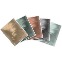 AURORA Notizbuch A5 136MQ10 kariert assortiert