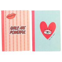 ANCOR Notizheft A4 Girl Power 112948 lines 90g 48 Bl.