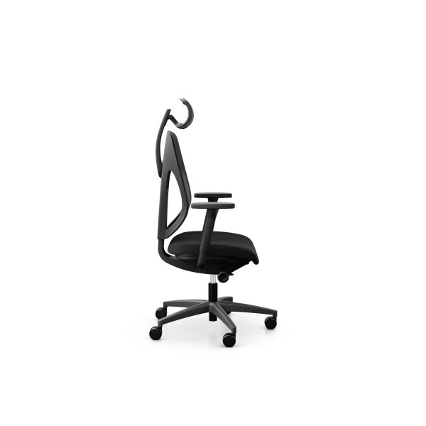 GIROFLEX Chaise de bureau 353-4029 353-4029 100 ERGO Plus, noir
