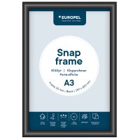 EUROPEL Cadre porte-affiche premium, A4, 25 mm, doré