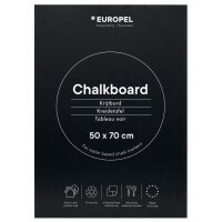 EUROPEL Ardoise sans cadre, 500 x 1.000 mm, noir