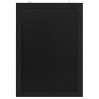 EUROPEL Ardoise avec cadre en bois, 420 x 600 mm, naturel