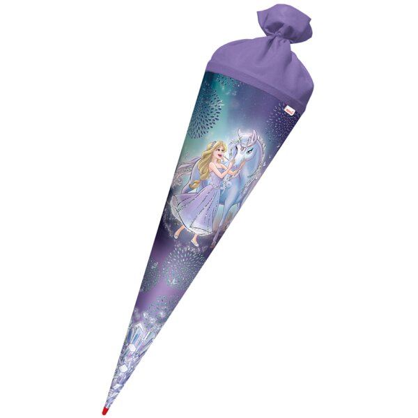 ROTH Schultüte "Königin im Eis", eckig, 850 mm, mit Effekt