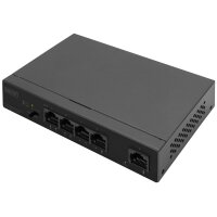 DIGITUS Commutateur Gigabit Ethernet PoE 4 ports