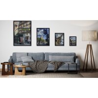 EUROPEL Cadre porte-affiche Premium+, A3, noir