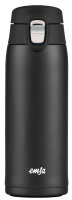emsa Isolier-Trinkflasche LIGHT MUG, 0,4 Liter, schwarz