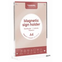 EUROPEL Tischaufsteller LUXE, DIN A4 hoch, gerade