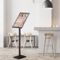 EUROPEL Infoständer mit Klapprahmen Premium, DIN A4,...
