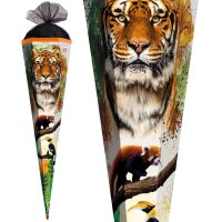 ROTH Schultüte "Tiger", eckig, 850 mm