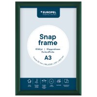 EUROPEL Cadre porte-affiche premium, A3, 25 mm, rouge