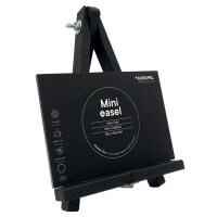 EUROPEL Tisch-Kreidetafel mini mit Staffelei, schwarz