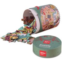 APLI kids Kreispuzzle "Kulturdenkmale", 48 Teile