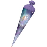 ROTH Schultüte "Königin im Eis", rund, 700 mm, mit Effekt