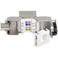 LogiLink Keystone Modul Set Kat.6A, Klasse EA, geschirmt