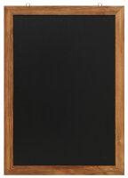 EUROPEL Ardoise avec cadre en bois, 500 x 700 mm, naturel