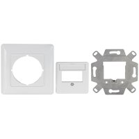 LogiLink Unterputzdose für Keystone-Module, 2-fach,...