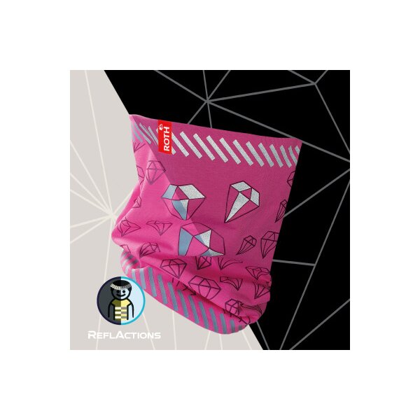 ROOST Echarpe tubulaire 89319 ReflActions, Diamant