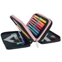 herlitz Étui scolaire TriCase Fancy Peacock, 31...