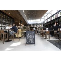 EUROPEL Panneau trottoir DELUXE, 660 x 1.040 mm, noir