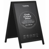 EUROPEL Panneau trottoir DELUXE, 660 x 1.040 mm, noir