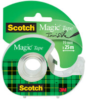 Scotch Klebefilm Magic, unsichtbar, im Handabroller