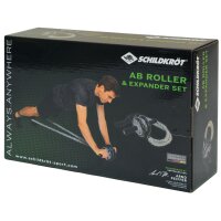 SCHILDKRÖT Set Rouleau AB & extenseur, noir / gris