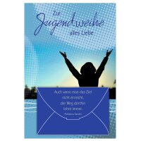 SUSY CARD Geldscheinkarte Jugendweihe "Jubelnde...