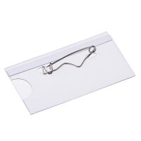 EUROPEL Namensschild, mit Wellennadel, 90 x 60 mm