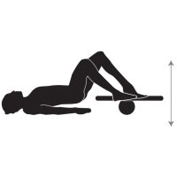 SCHILDKRÖT Balance Board Wave, aus Echtholz, schwarz