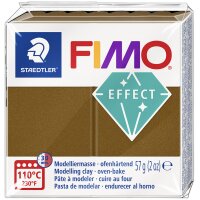 FIMO Pâte à modeler EFFECT, cuivre métallisé, 57 g