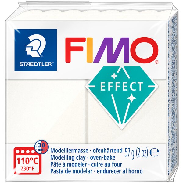 FIMO Pâte à modeler EFFECT, nacre métallisée, 57 g