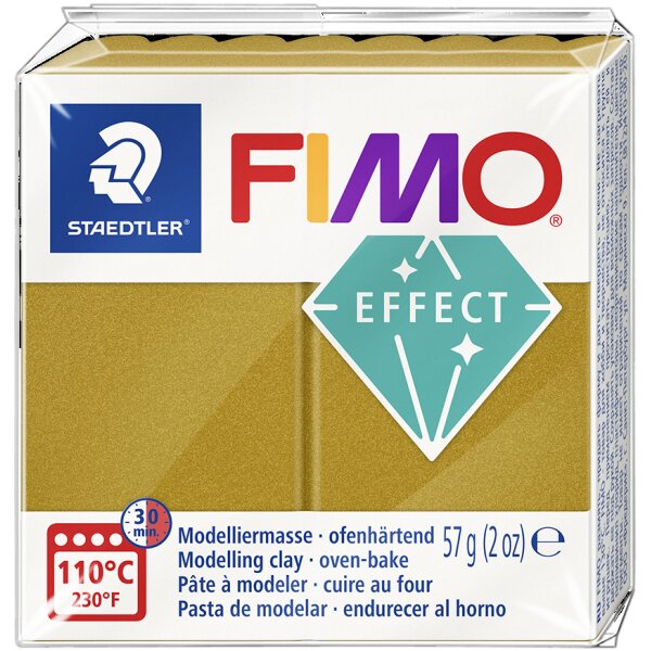FIMO Pâte à modeler EFFECT, nacre métallisée, 57 g
