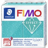 FIMO Pâte à modeler EFFECT, galaxy blanc, 57 g